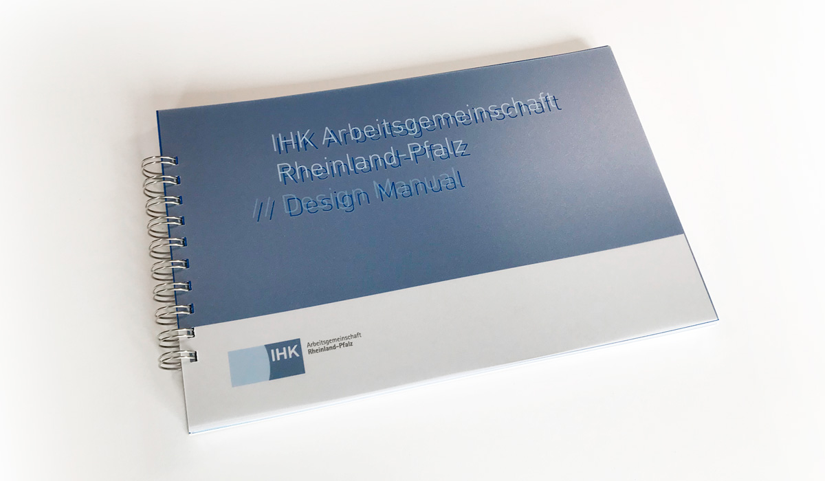 IHK Arbeitsgemeinschaft RLP - Design Manual Printedition