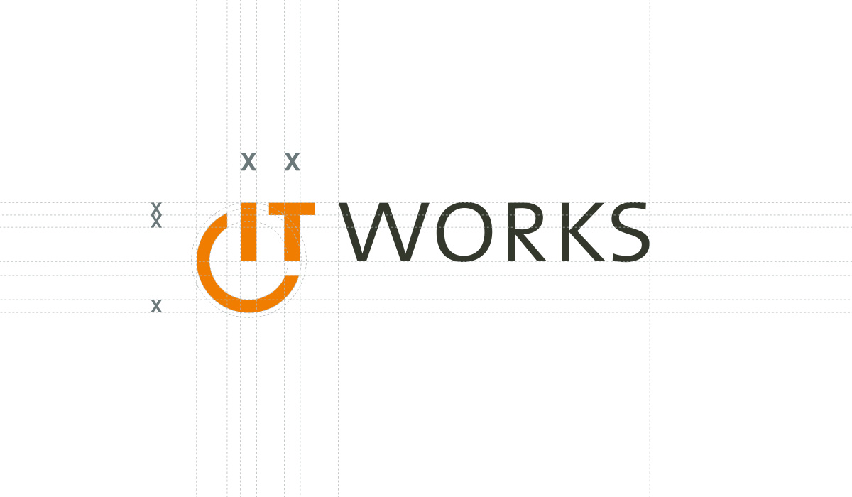 ITworks - Der Aufbau des neuen Logos