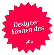 Logo des BDG - Designer können das